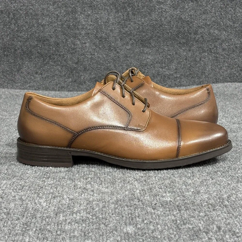 Cole Haan Shoes Mens Size 10 British Tan Bedford Cap Toe Oxford Grand 360 C40255